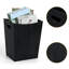 Poubelle ouverte en bois manufacturé 2 gallons-90690397