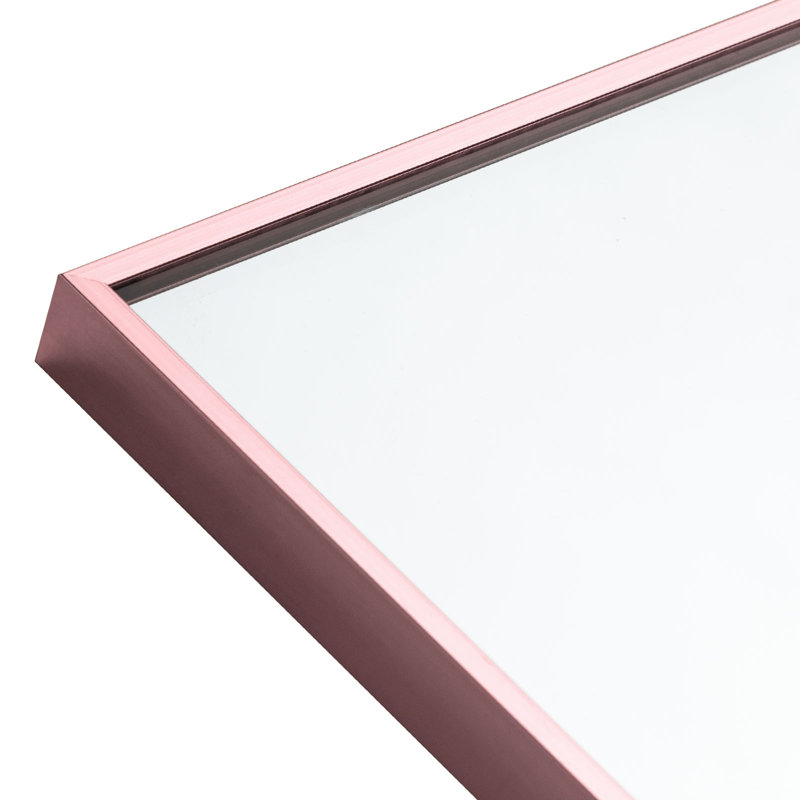 Miroir sur pied Koudia, Or rose, 64 po x 21 po