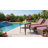 Patio Outdoor Wicker Side Table-121642717