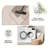 1PC neutral taupe cream geometric striped patchwork area rugs for Living Room, Soft and Comfortable, Suitable for all seasons, easy-to-maintain, machine washable Indoor floor mat, Under Table Farmhouse suitable for dining table, bedroom, entryway,-550723618