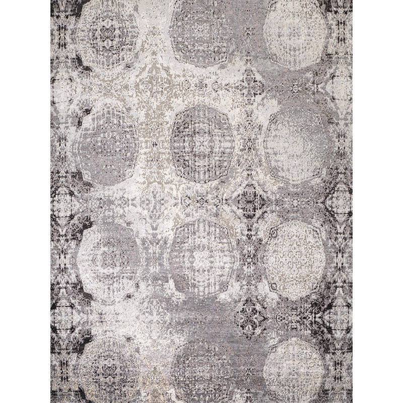 Geometric Area Rug, Rectangle 9' x 12'