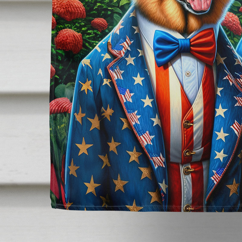 Drapeau «All American House», Berger allemand
