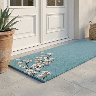 Yohane Magnolia Branch Entryway Doormat