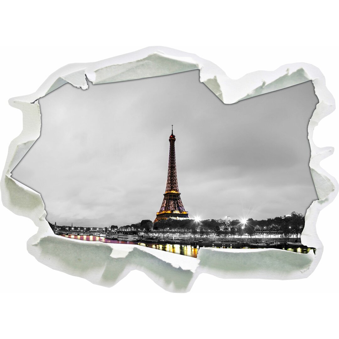 Beeindruckender Eiffelturm in Paris Wandsticker