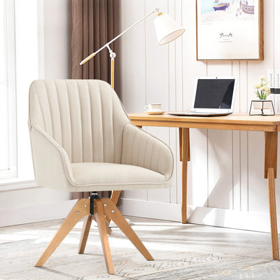 22" W Swivel Armchair by George Oliver
