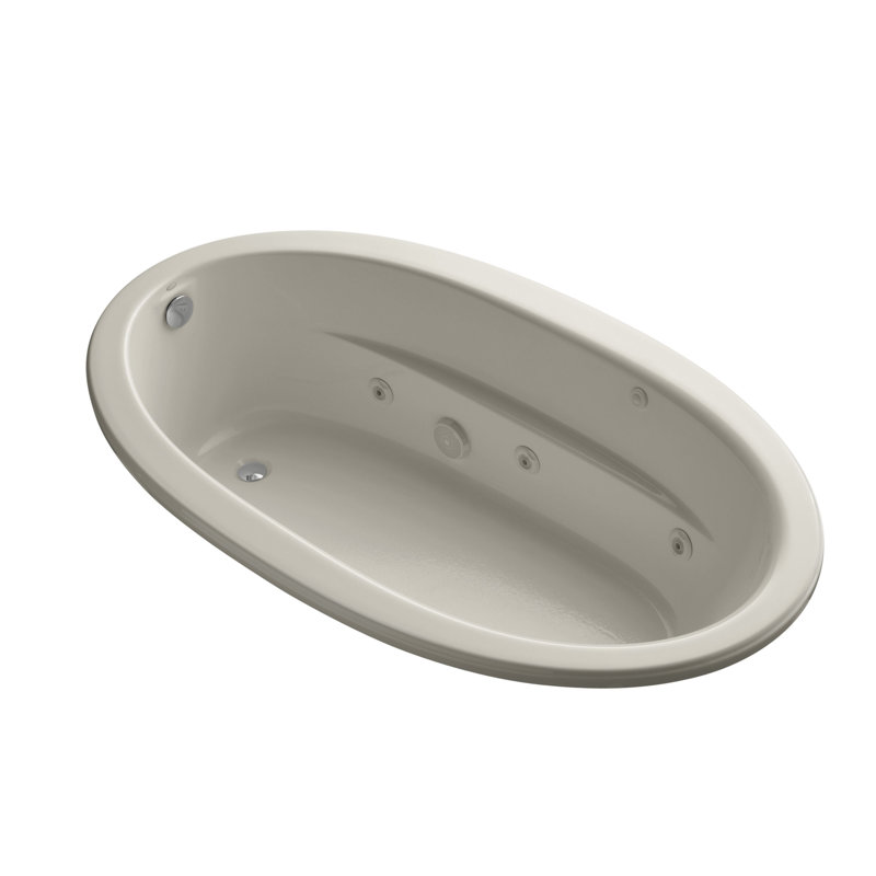 Sunward 72" x 42" Whirpool Bathtub, Sandbar