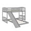 Lit mezzanine simple avec glissoire et échelle-1841651219