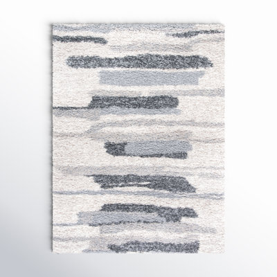 Tapis gris / ivoire Odette