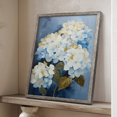 Impression encadrée FLORAL Series Cxx - Bois massif
