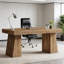 Bureau d'affaires, bureau d'ordinateur, bureau de direction, table de salle à manger-125903106