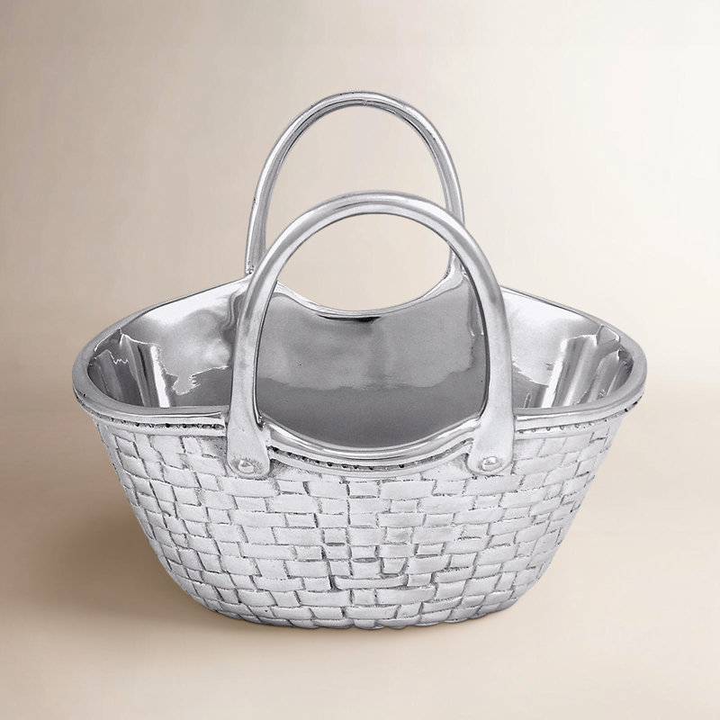 Mariposa Garden Party Aluminum Condiment Server