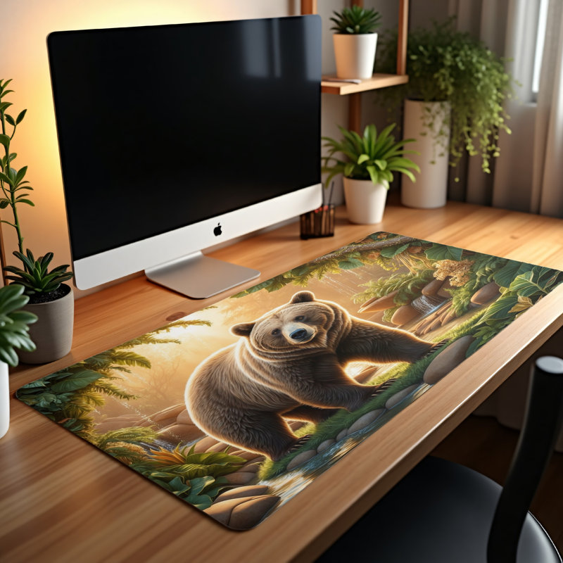 Polyester Desk Pad, 23.6x13.8