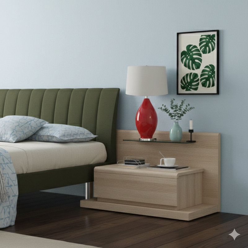 LAMPE DE TABLE EN CÉRAMIQUE ROUGE DE 28 po H
