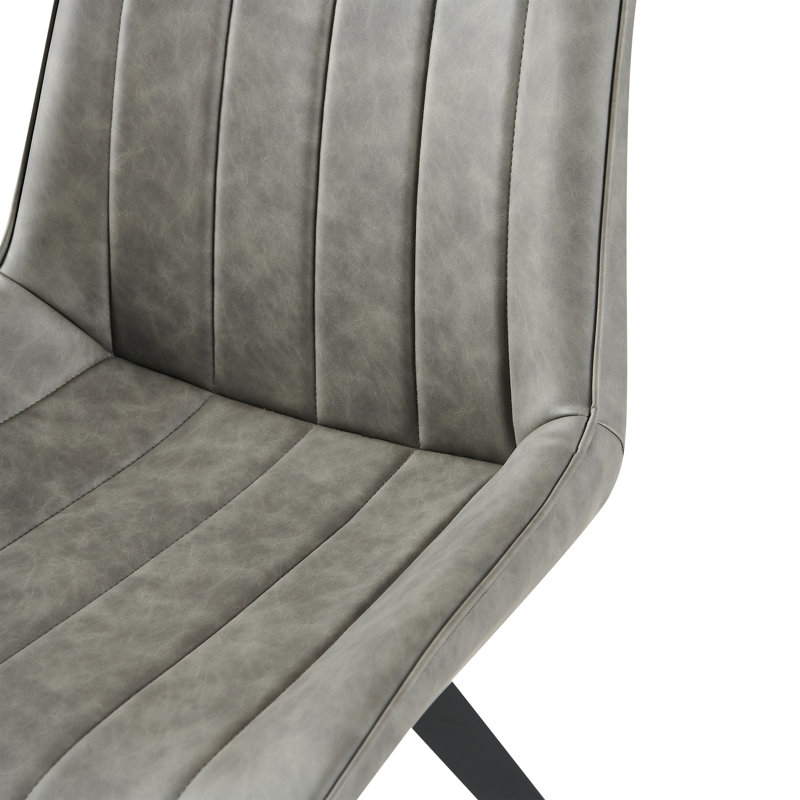 Chaise de salle à manger rembourrée Galiana