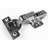 110 Degree Soft Close Half Overlay Frameless Concealed Hinge