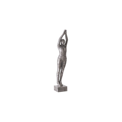 Aluminum Standing Diving Statue