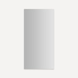 M Series Reserve 1-Door Surface Mount Or Recessed Frameless Medicine Cabinet With Adjustable Shelves And Lighting And Electrical Outlet