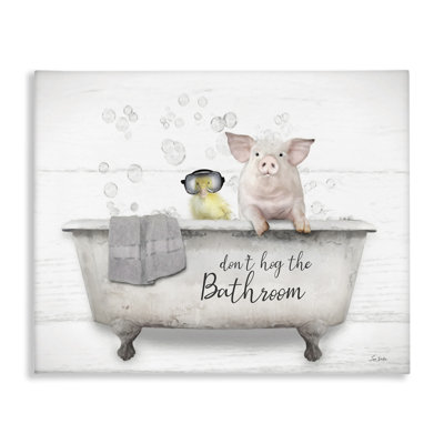 " Don't Hog Bathroom " by Lori Deiter