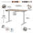 Move 60 Series Adjustable Metal Base Standing Desk-72596826-72596820