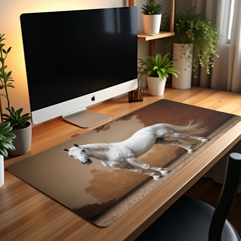 Polyester Desk Pad, 31.5x15.5