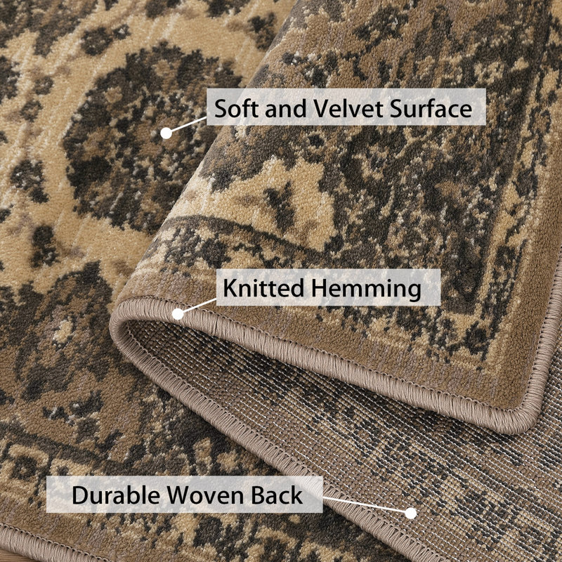 Osiel Oriental Rug, Rectangle 10' x 13'