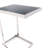 Luxe Glass Top End Table