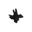 Teak Slice Wall Décor, Md, Dark Grey