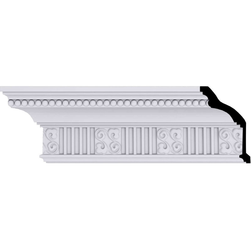 4 3/4"H x 3 1/8"P x 5 3/8"F x 94 1/2"L, (3 7/8" Repeat), Edwards Crown Moulding