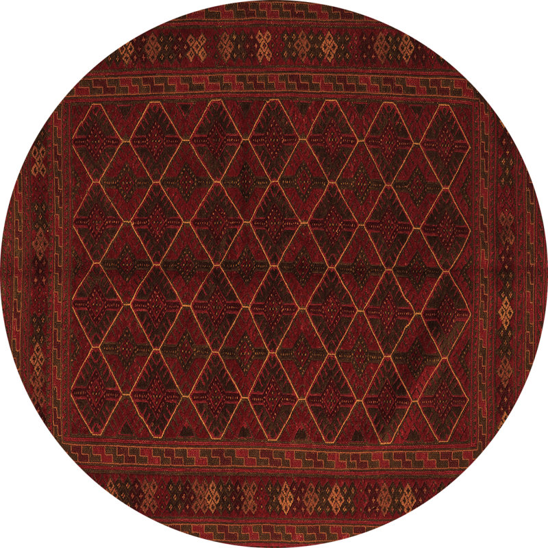 Oriental Indoor Rug, Round 8'