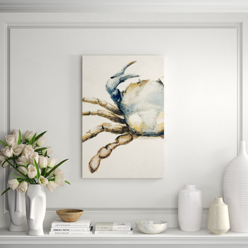 Piece From The Sea II Print by Guseul Park, 45" H x 30" W x 1.5" D, Glass Coat
