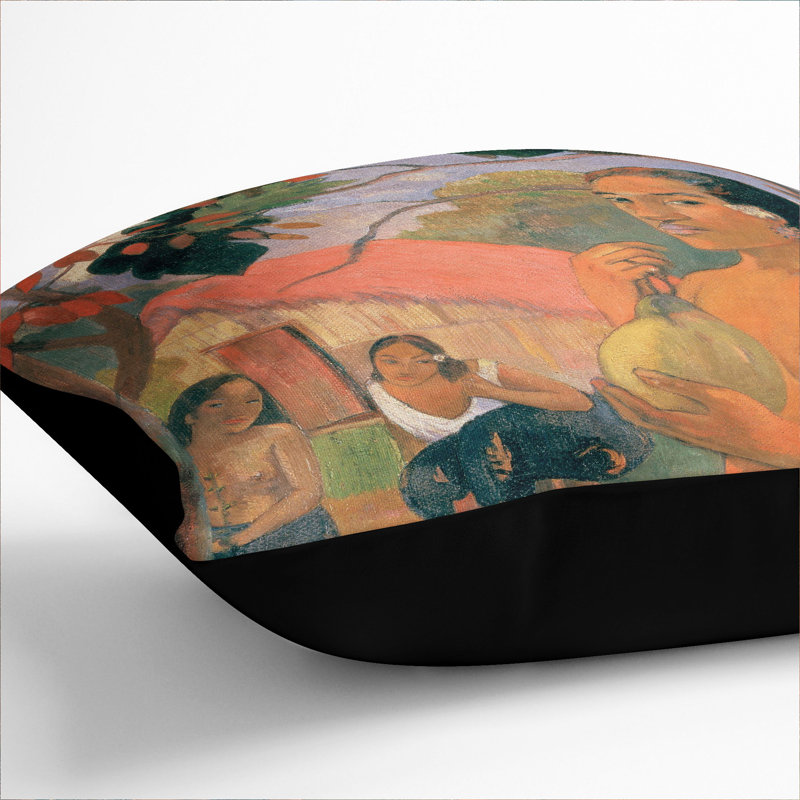 Where Are You Going Vol.1 Scatter Cushion, Black, 55cm H x 55cm W x 20cm D