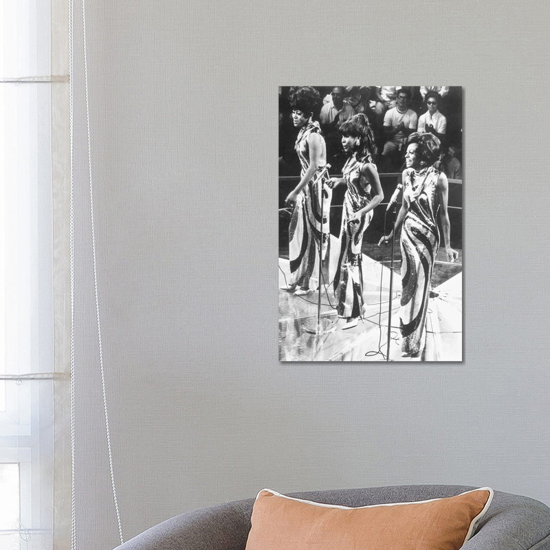 The Supremes, C1963 - Wrapped Canvas Print, 66.04 cm H x 45.72 cm W x 3.175 cm D