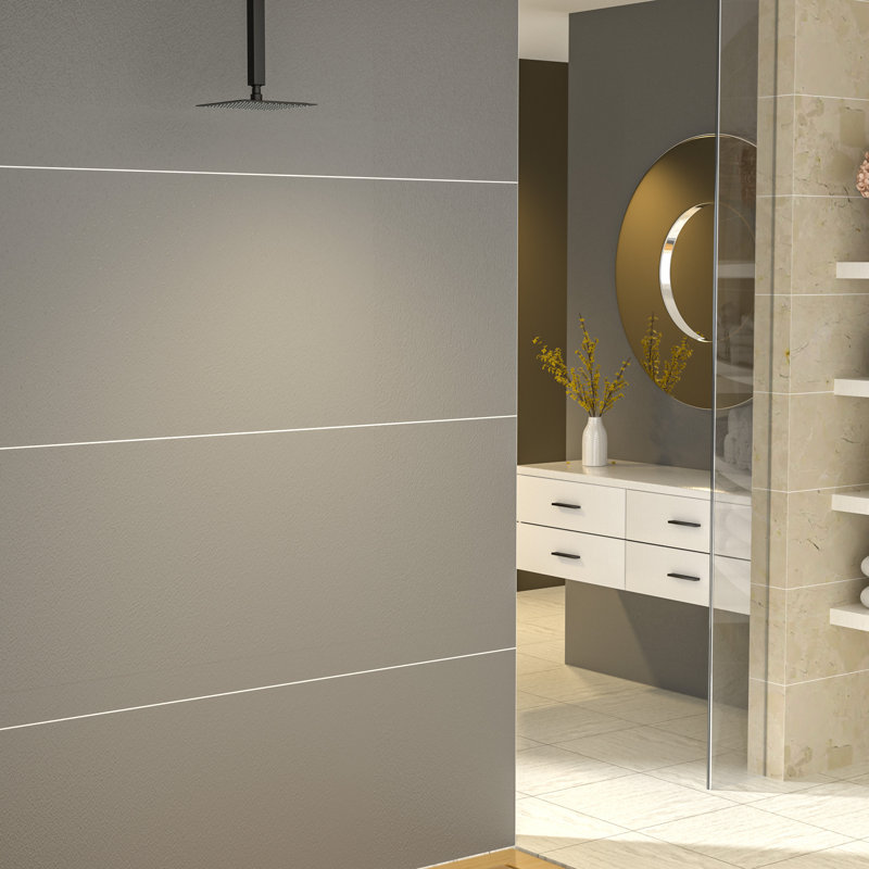 Rain Rain Shower Head 1.8 GPM GPM, Matte Black