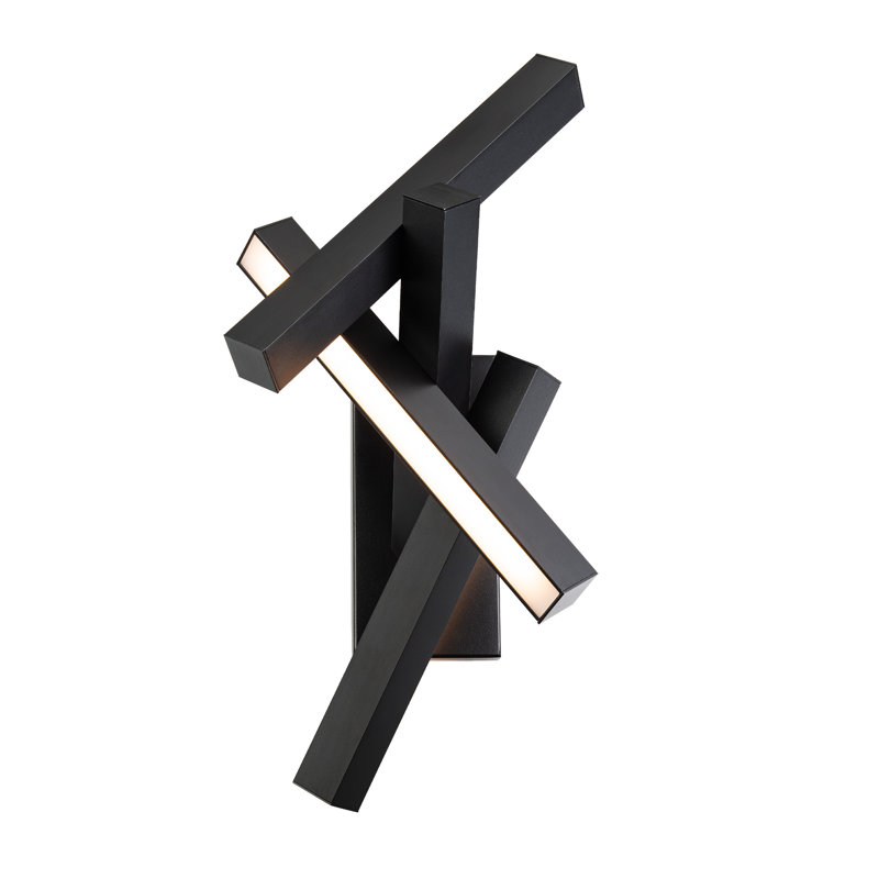 Chaos 4 - Light LED Outdoor Armed Sconce