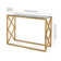 Wynnifred 42'' Glass Top Console Table