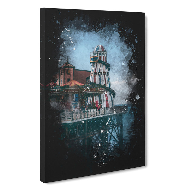 Brighton Pier - Wrapped Canvas, 50cm H x 35cm W x 3cm D
