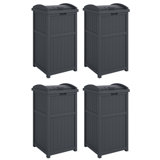 Resin Manual Lift Kitchen Trash Can