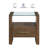Jaquelyn 24" Glass Top End Table-783022278