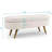 Ottoman Oval Storage Bench,Rubber Wood Legs(43.5"X16"X16")-366344023-366344022