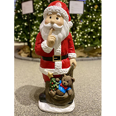 Figurine Père Noël avec des cadeaux