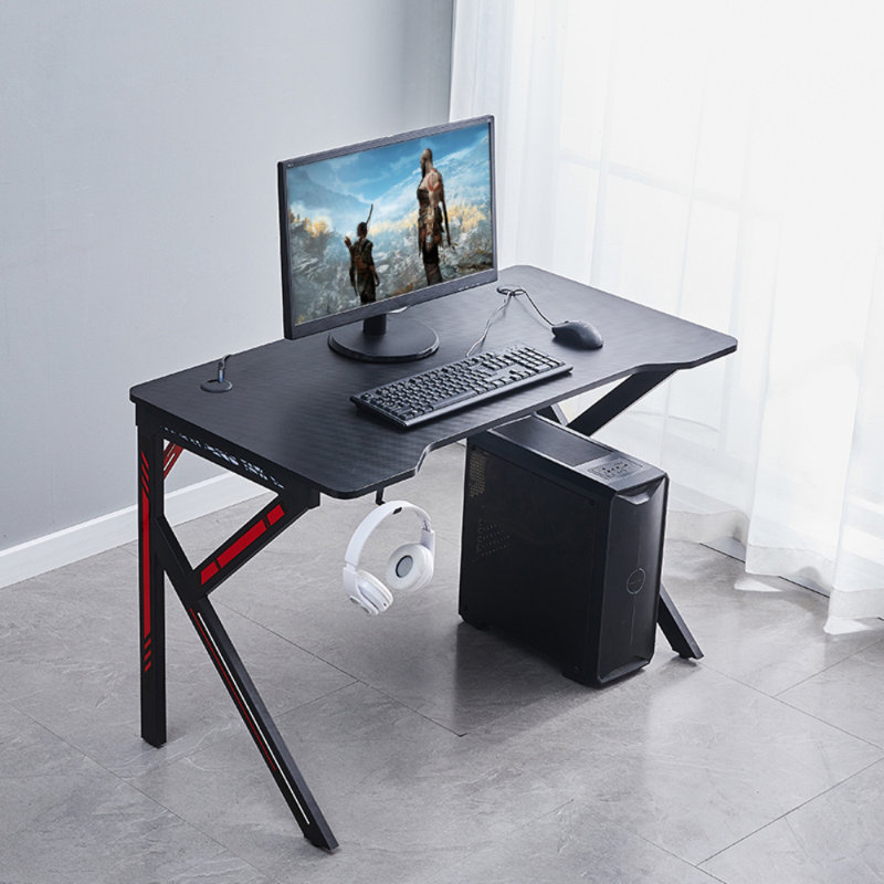 Standing Desk, Black/Red