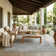 Michella Performance Transitional Modern Geometric Greek Key Gray Indoor/Outdoor Rug