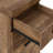 Brown Laminate Contemporary Rolling File Cabinet With Storage Drawers & Printer Stand-1008904157