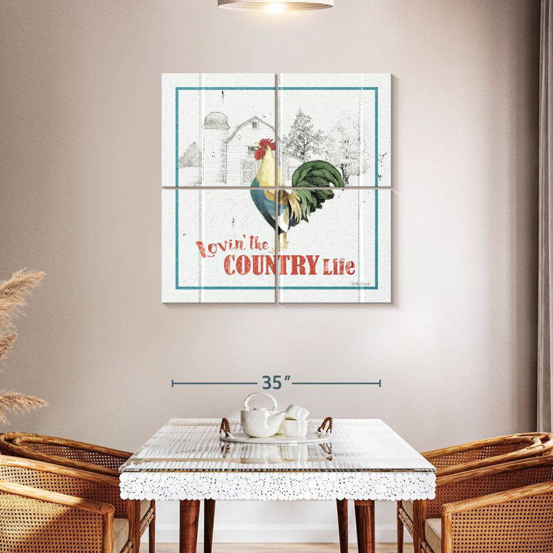 «Brampt Farm To Table III», H 38 po x l 38 po