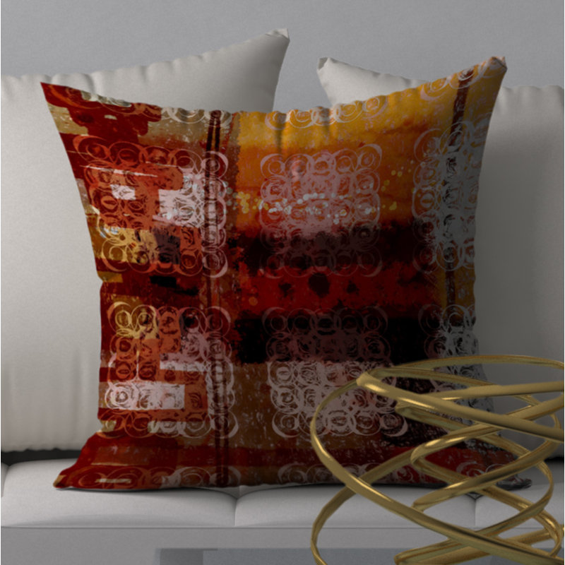 Housse de coussin carrée/insert, 20 po x 20 po
