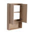 Armoire murale 24 pouces avec 2 portes et une tablette ouverte