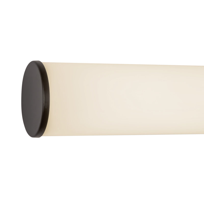 Rico 24-in Black dimmable LED Wall Sconce, Matte Black