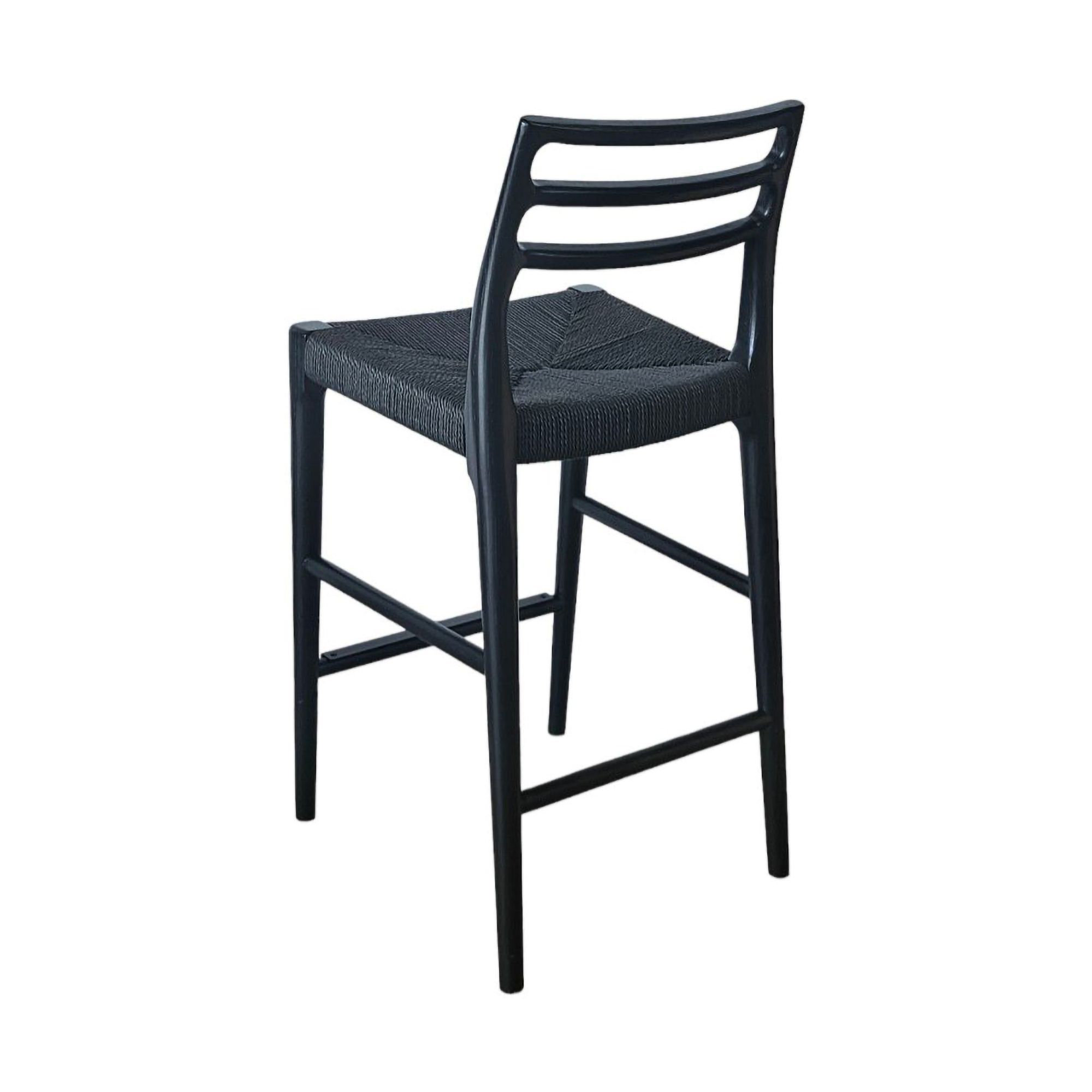 Demerick Counter Stool, Black
