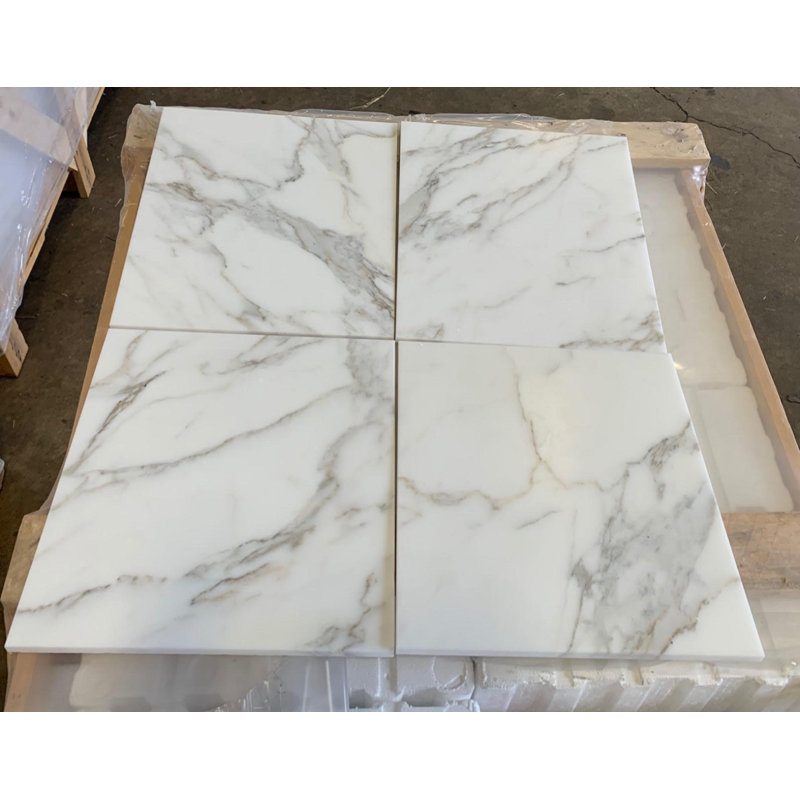 18" x 36" Marble Marble Look Wall & Floor Tile