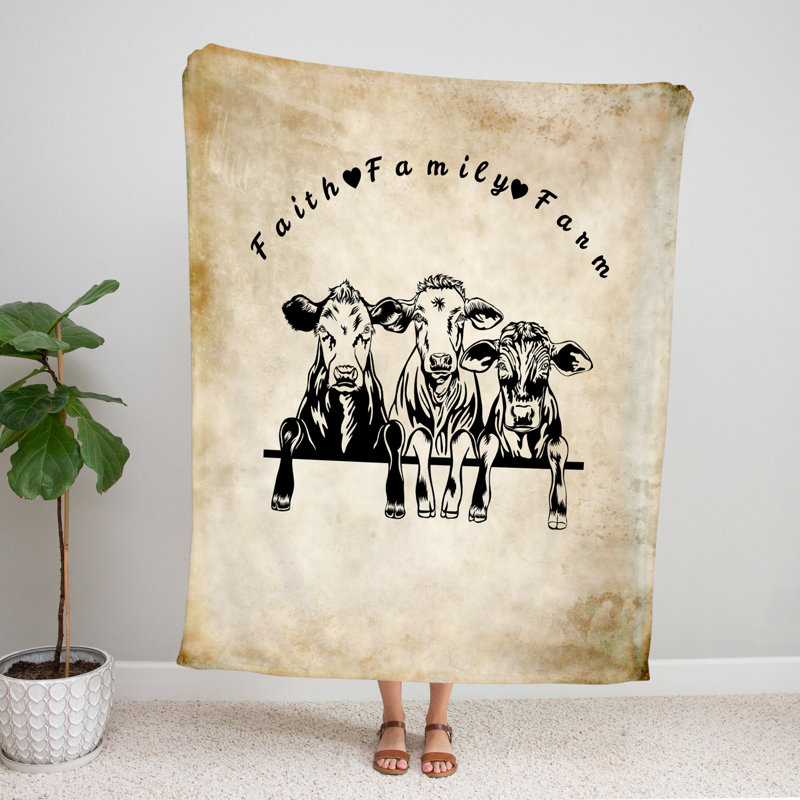 Throw Blanket, 60" W x 80" L